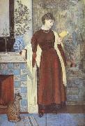 Walter Crane,RWS At Home:A Portrait (mk46) oil painting artist